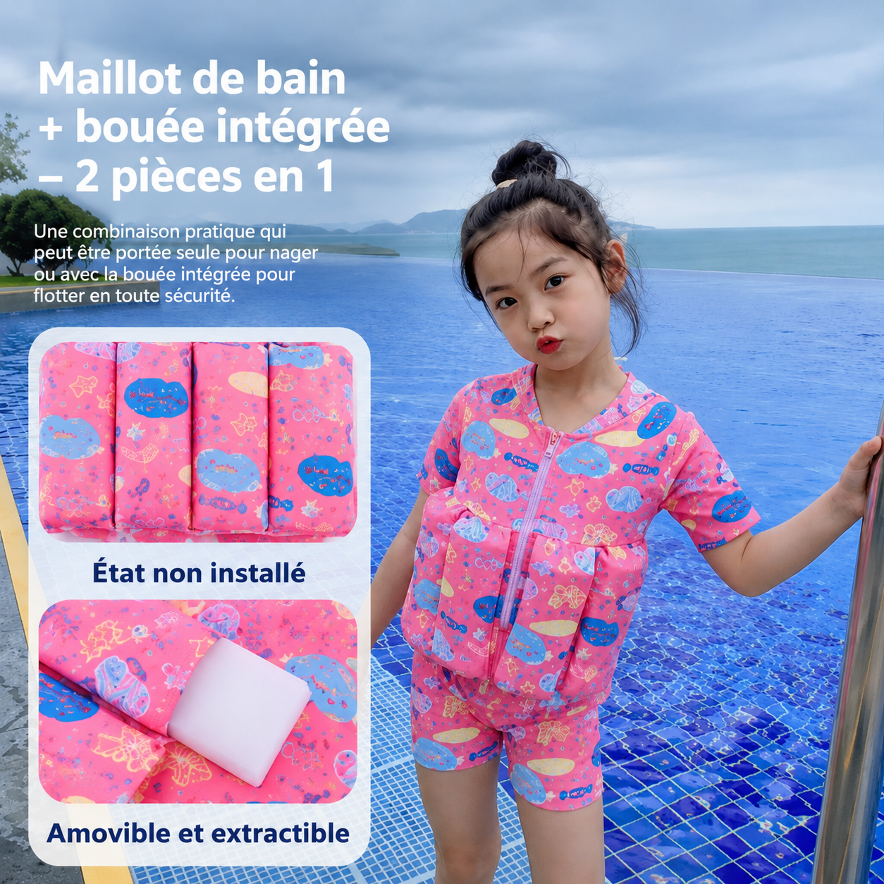 Petit Flot™ - Maillot de flottaison pour enfant
